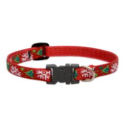 Lupine Hundehalsband Verstellbar 38–63,5 Cm – Gewebtes Nylon, Kausicher – Mit Leinen-Match